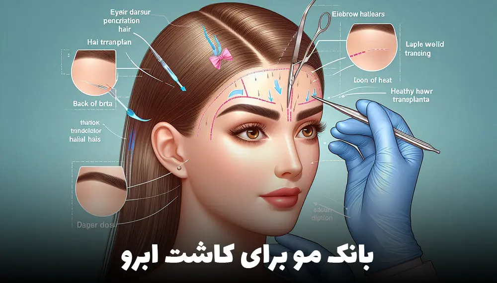 بانک مو برای کاشت ابرو